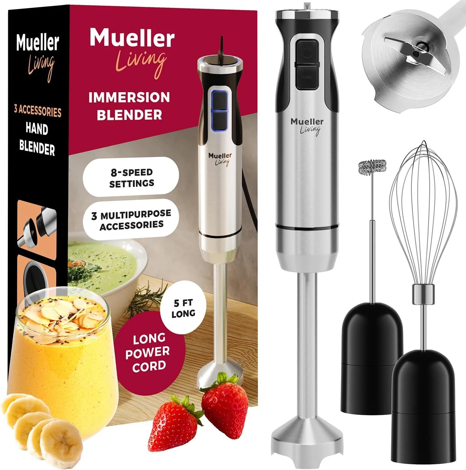 The Vitamix Immersion Blender Stainless Steel: Elevate Your Kitchen Game